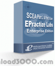 EPractize Labs SCEA Exam Training Kit - Enterprise Edition screenshot